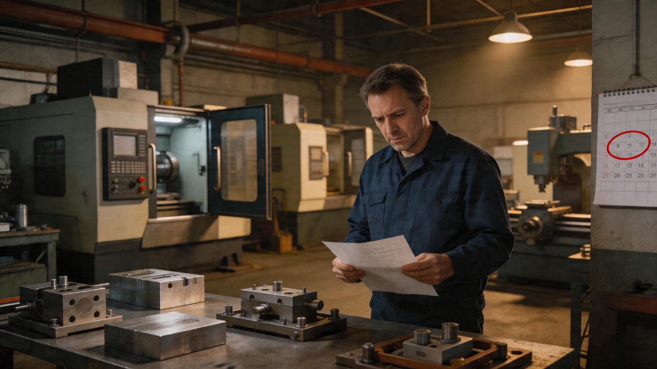 4 cnc production delay factory