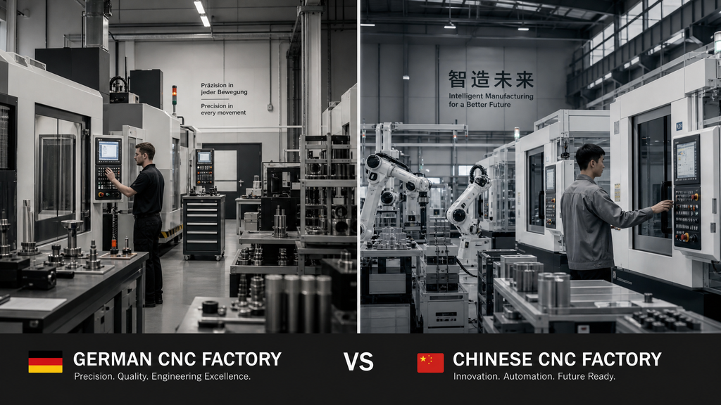 4germany vs china cnc